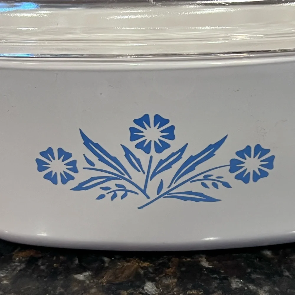 Vintage Corningware Blue Cornflower 1 1/2 Quart, Corningware A-2-B‎